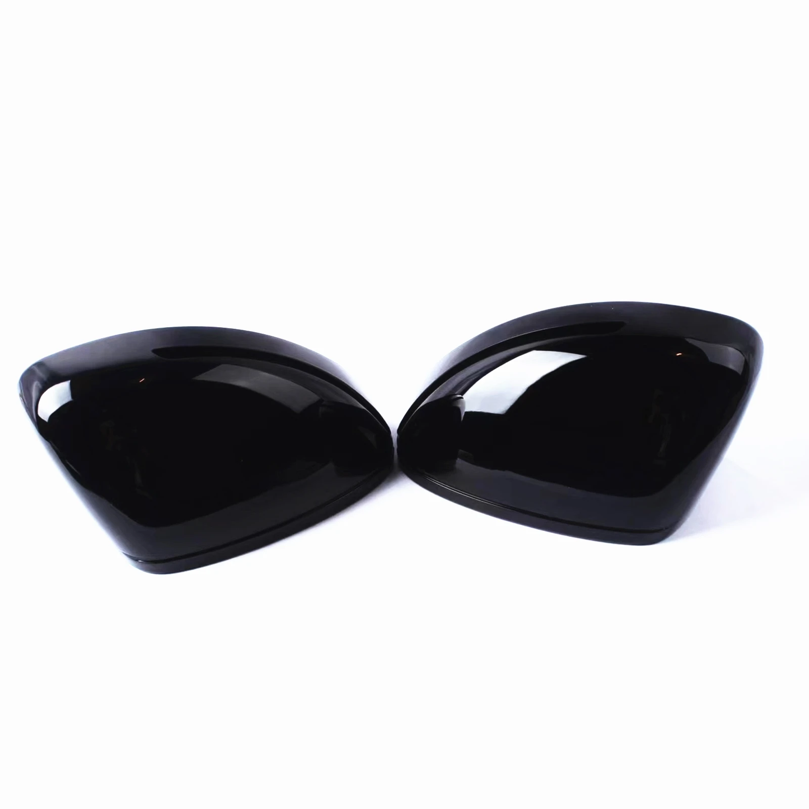 2PCS Car Mirror Cover Rear View Caps Case Shell Clip On For Audi TT TTS TTRS MK2 R8