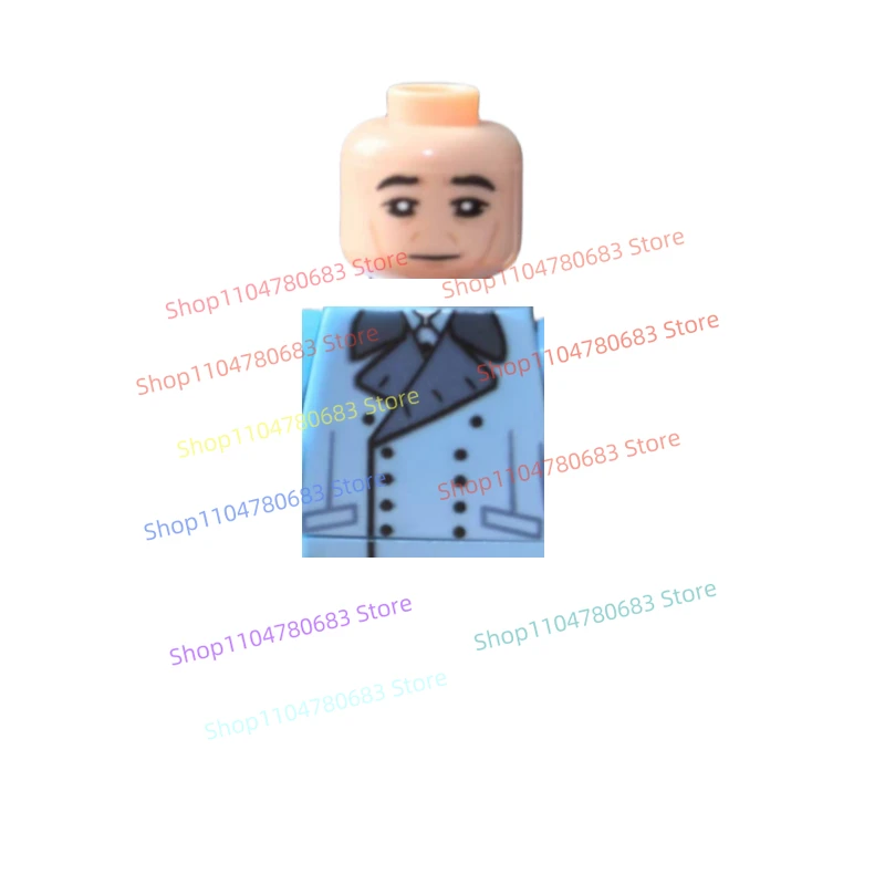 

MOC New Military Building Block Doll Mini Doll World War II Officer Doctor Toy Gift Ornaments Collection
