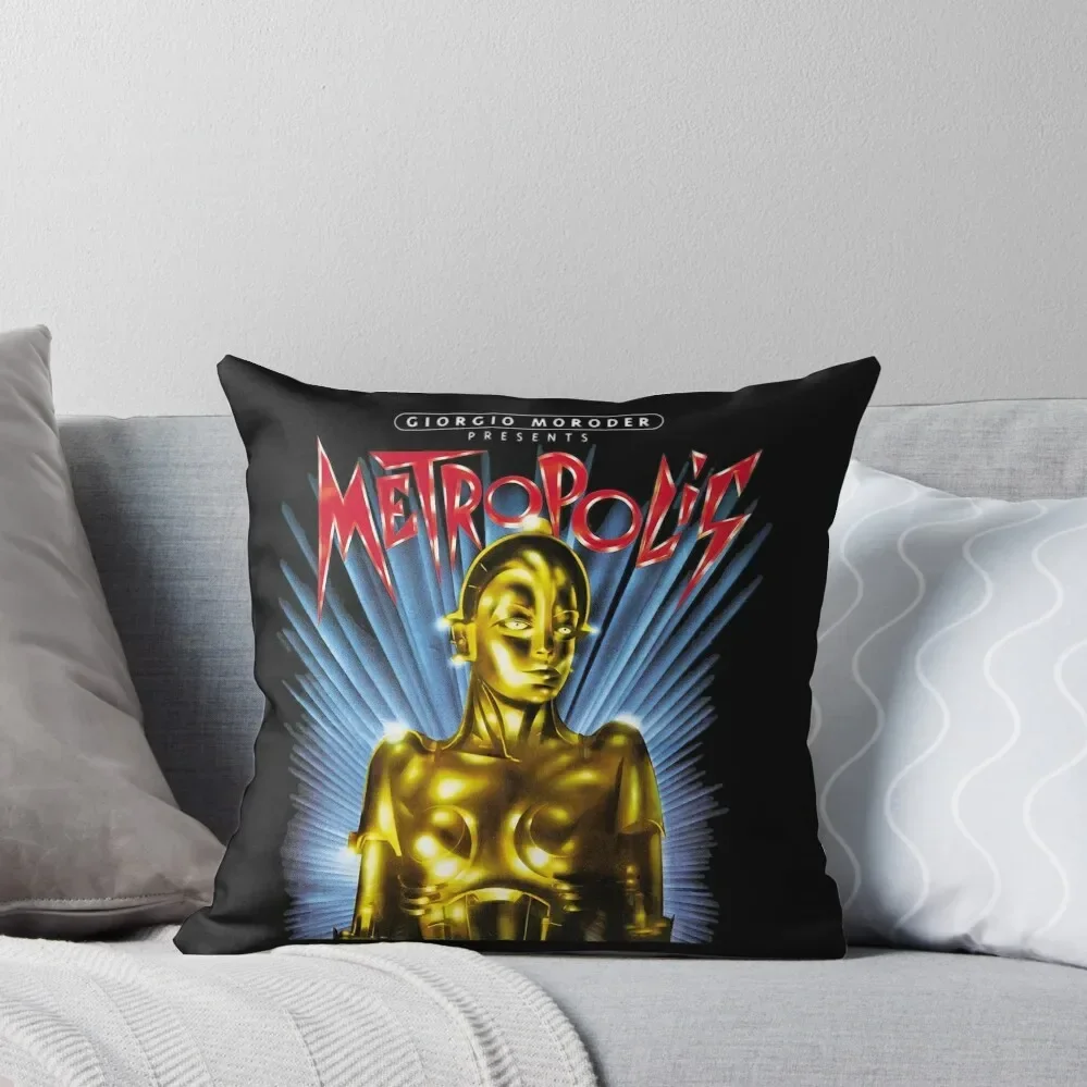 Metropolis 1984 Throw Pillow sleeping pillows Sofa Pillow Cover pillow