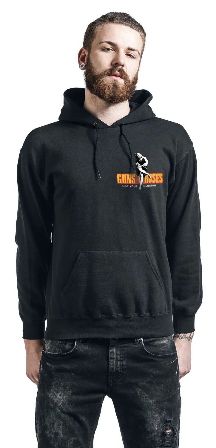Use Your Illusion Boxed _ Guns N' Roses Hoodie 2026 Autumn and Winter High-end Luxury Is for Both Men and Women Top Y2k