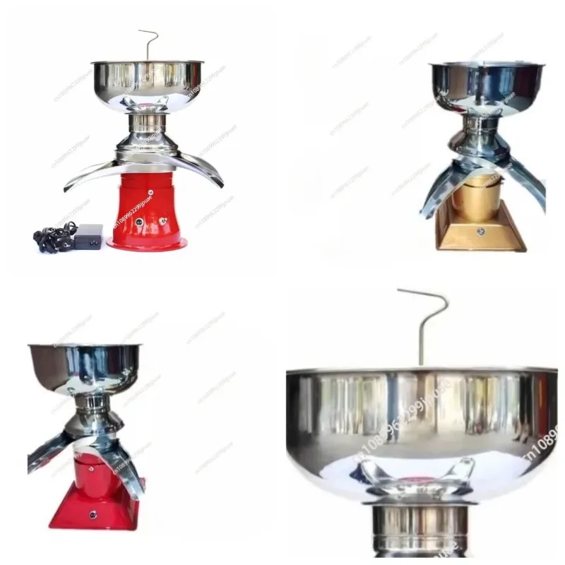 Separador de leite elétrico 5L, skimmer, creme, máquina ghee, separador de leite