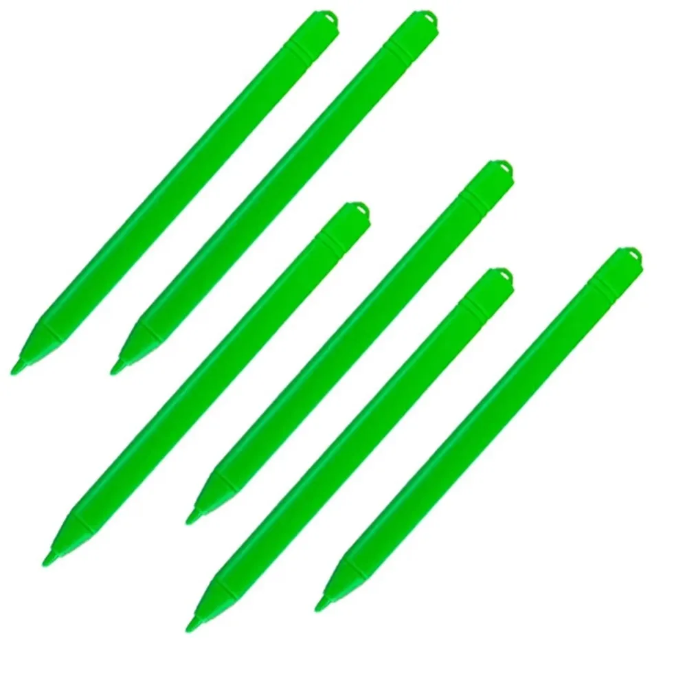 

6pcs Colorful Drawing Tablet Pen Kids Gift Paintingactive LCD Writing Pad Stylus Student Supply Child Painting Pencil