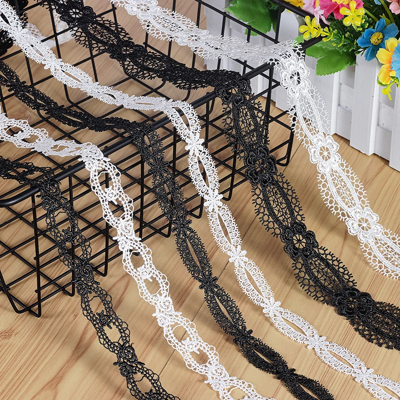 Gorgeous Chocker Chain Lace, Water Soluble Laces, Trims for Garment Curtain, Sewing Accessories, DIY Craft