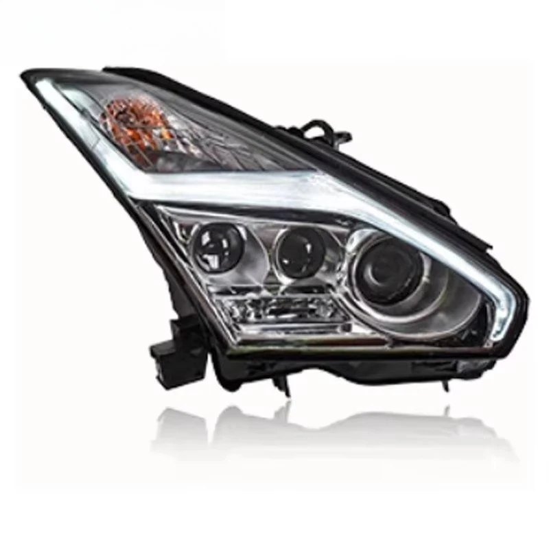 Headlight Modified for Nissan GT-R R35 Light Emitting Diode Headlight DRL 2009-2017 GTR New Three-lens