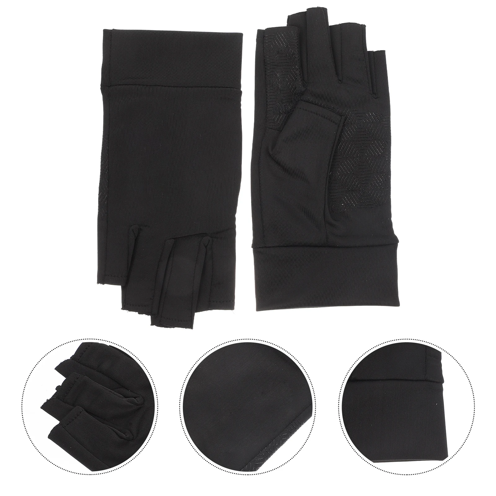 

1 Pair Outdoor Fitness Semi-Finger Exercise Gloves Breathable Anti-Slip Wear-Resistant Riding Bike Gloves For Sports Cycling