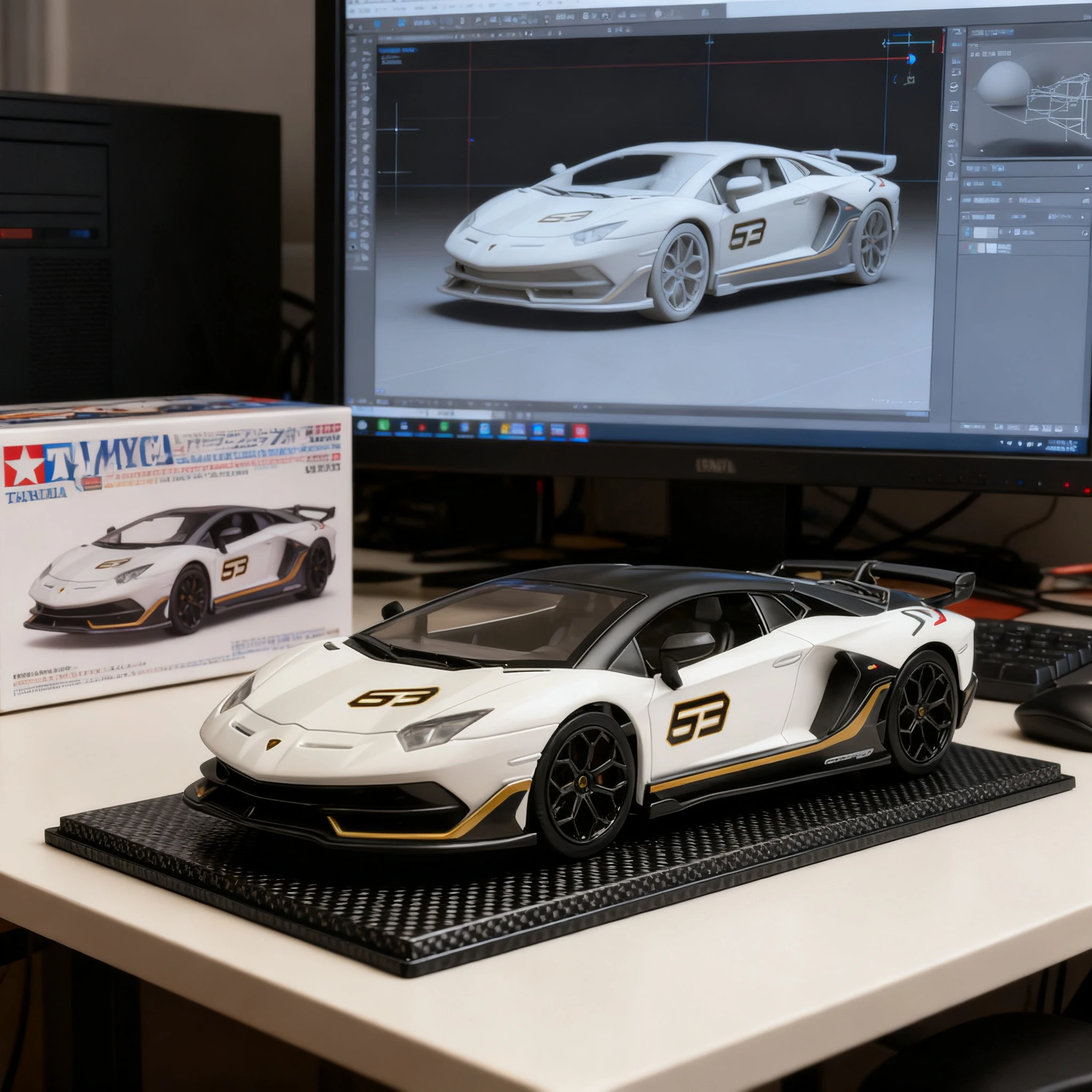 

1:24 Lamborghini Aventador SVJ63 Super Car Model Simulation Diecast Sports Car Toy Kids Boys Gift Collective Miniauto Vehicles
