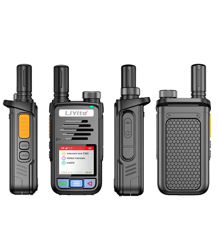 portable long range POC two way radio 4G Global communication camping hotel resturant with FCC certMOTOR use LIYITO