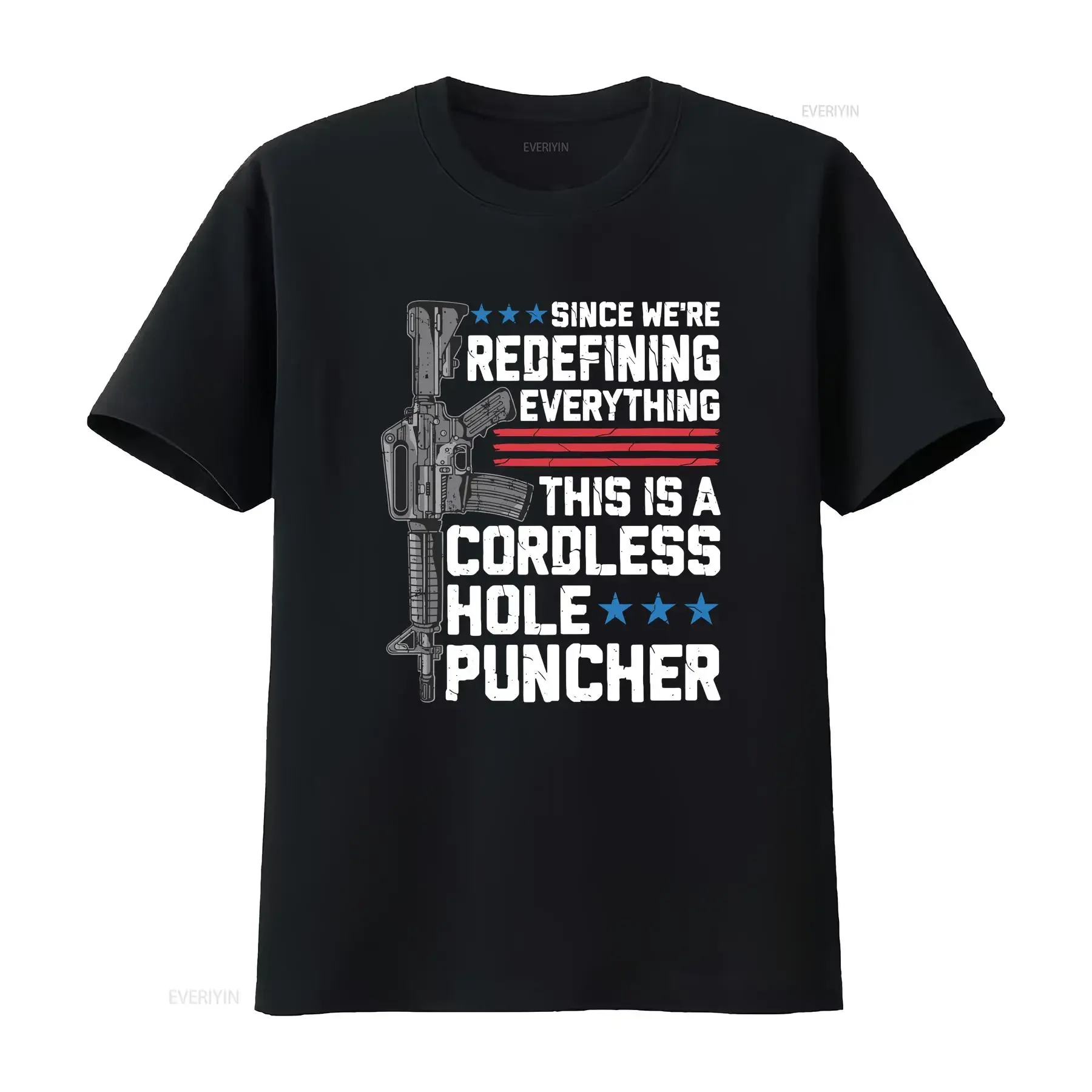 Men's second amendment pro gun T shirt the 2nd constitutional patriotic tee vintage Washed designer clothes homme graphic