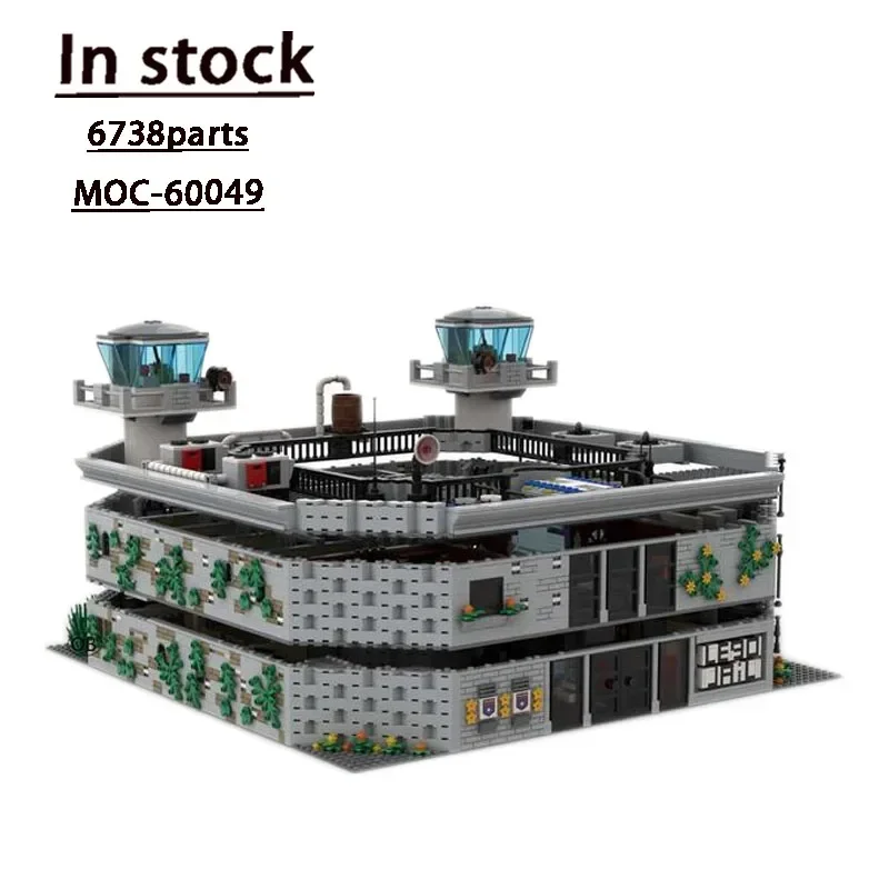 

Maximum Security Prison Modular MOC Creative Street View Model Building Blocks Architecture Education Assembly Model Toys Gifts