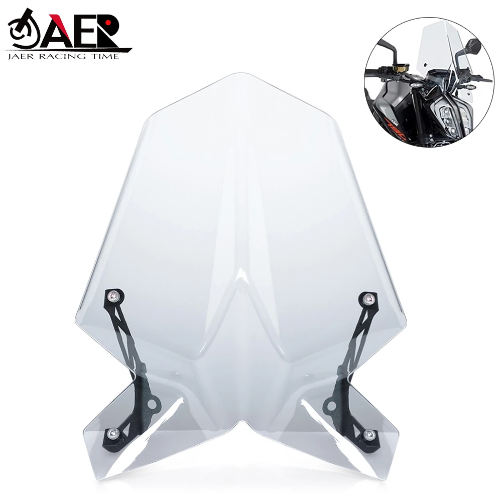 

Motorcycle Windshield Wind Deflector Windscreen for K-TM Duke 790 DUKE790 2018 2019 2020