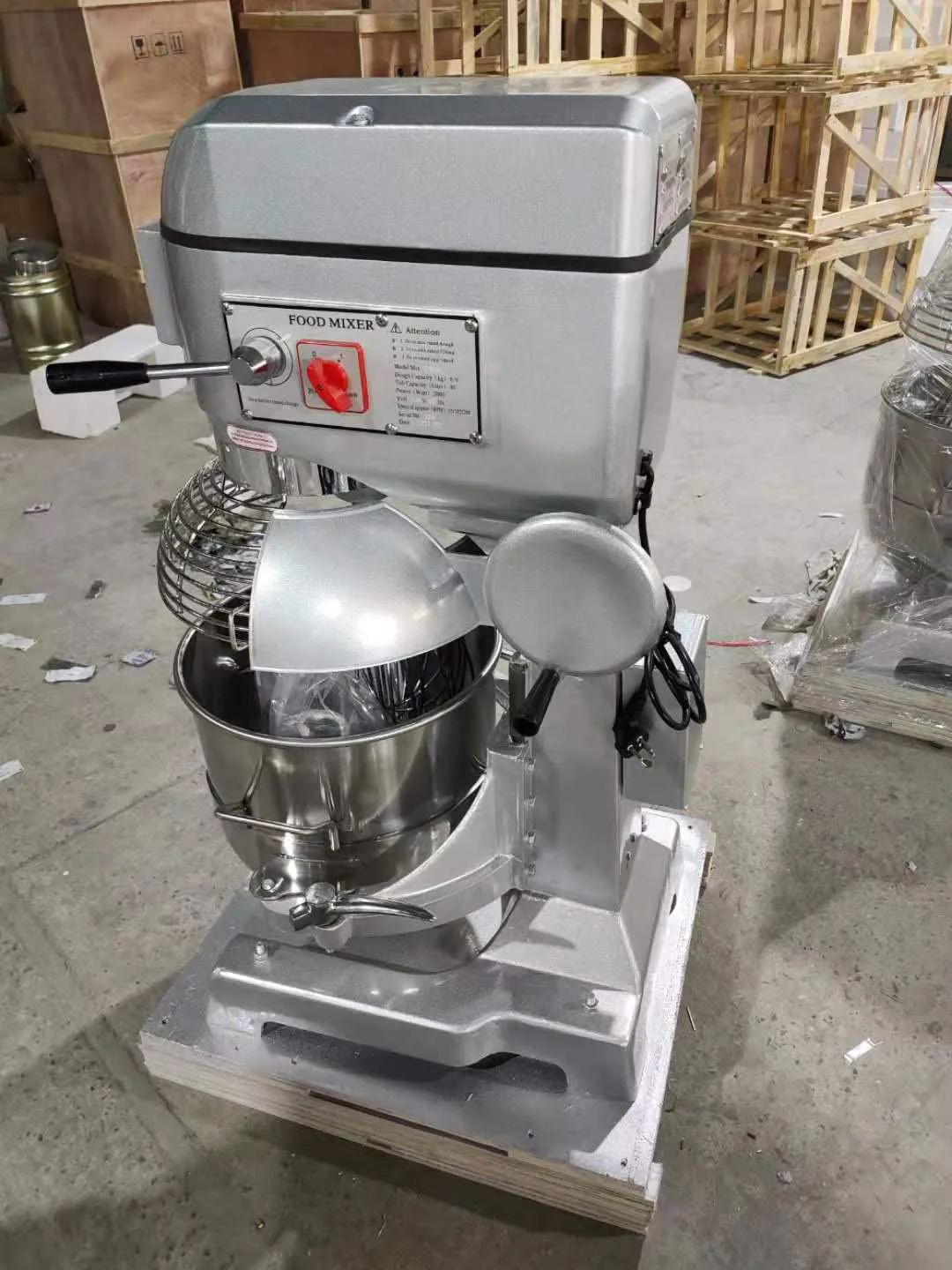 Mikser planetarny do ciasta 10L/20L/30L/40L/50L/60L, mikser spożywczy komercyjny z częściami zamiennymi