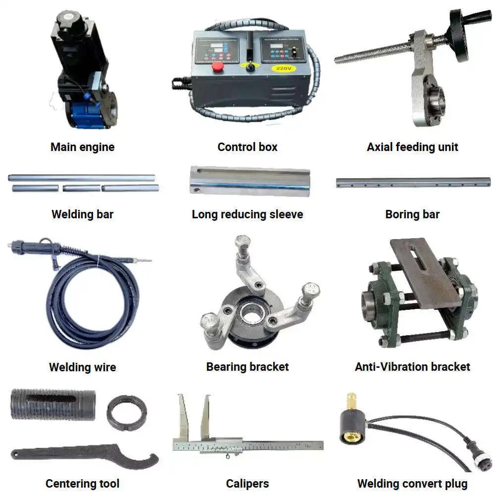 Portable Line Boring Machine and Bore Welding Multi-Function Portable 2-in-1 Line Boring & Welding Machine Kit SP50