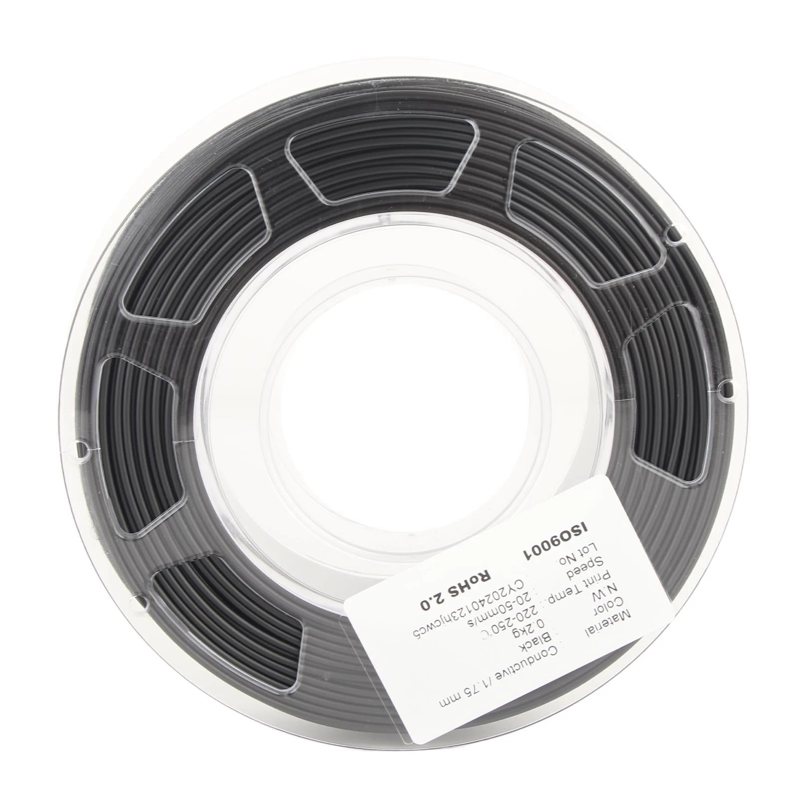 Conductive PLA Filament Replacement 1.75mm Printing Material 3D Printer Accessories 20-50mm/s Printing Material