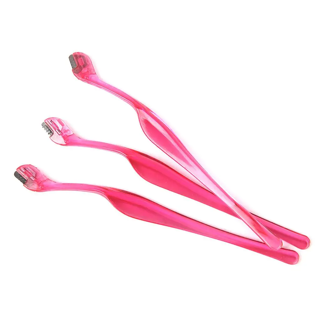 3pcs Makeup Eyebrow Trimmer Shaver Hair Remover Shaper Tools Women's