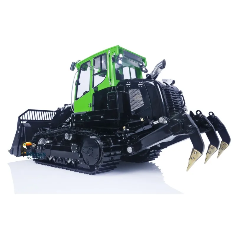 รถตักไฮดรอลิก LESU 1/14 รุ่น Metal RC 636 PL18EVLite Toucan ทาสีสำเร็จรูป ควบคุมด้วยวิทยุ รถตีนตะขาบ มีเสียงและไฟ