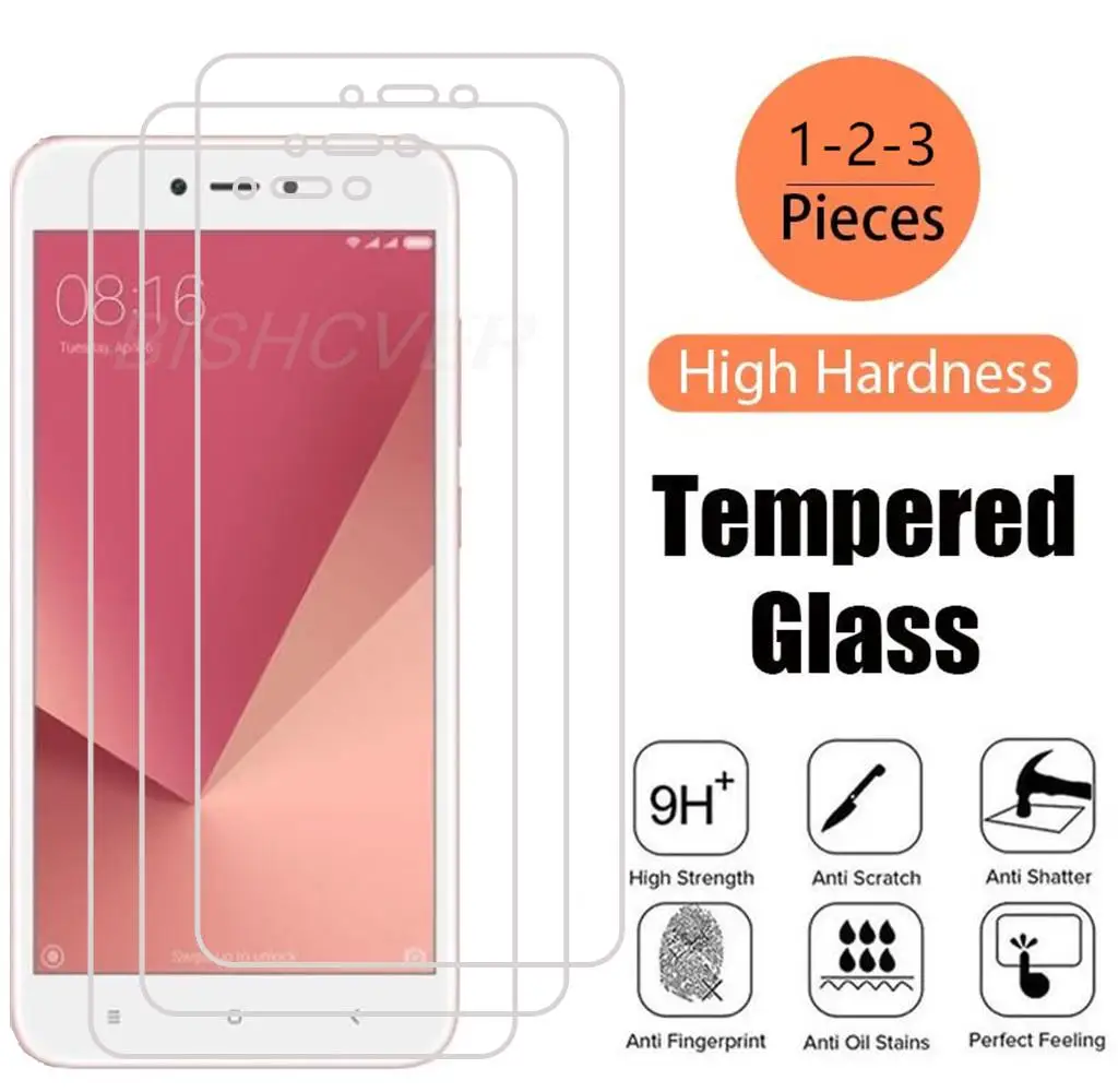 

Для Xiaomi Redmi Note 5A Prime 5,5 "HD закаленное стекло, защитная пленка для экрана Redmi Note5A MDI6S, защитная пленка