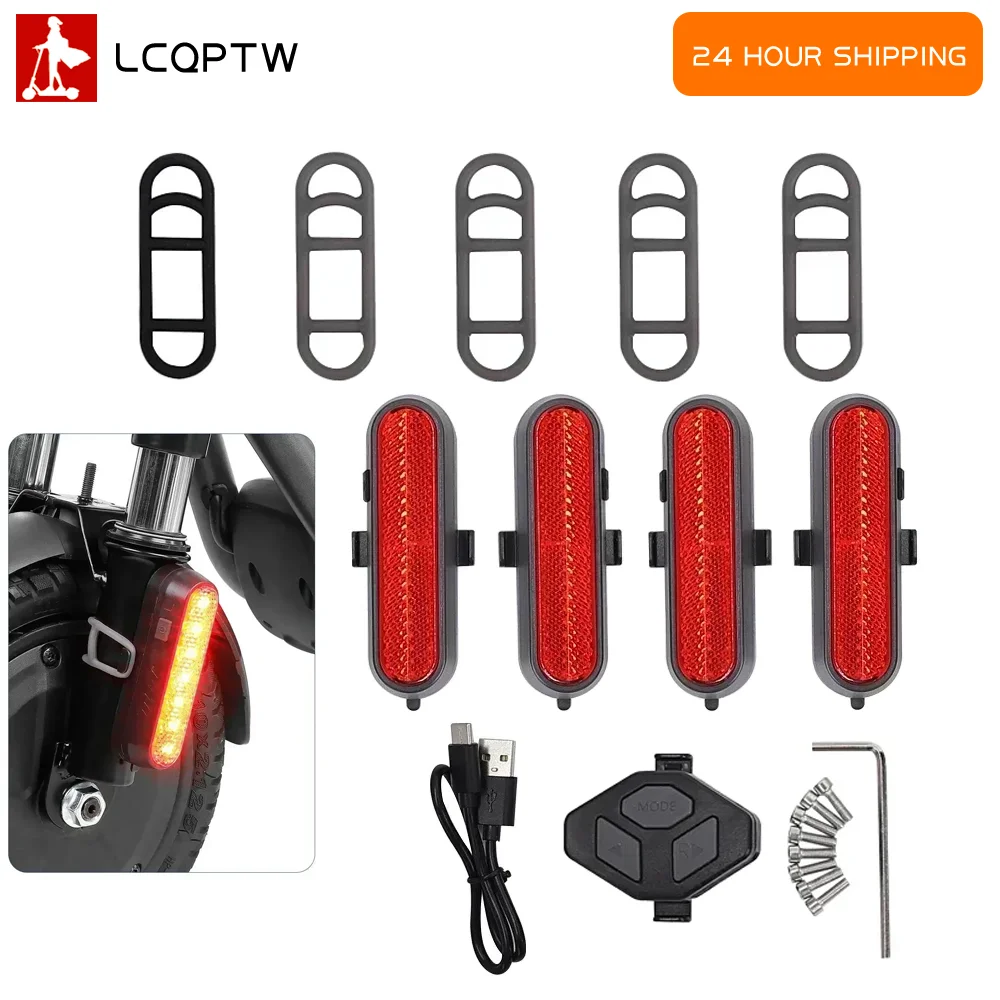 

Ultra-Bright LED Remote Control Turn Signal Light For Xiaomi M365 1S Pro MI4 Electric Scooter Intelligent Warning Part
