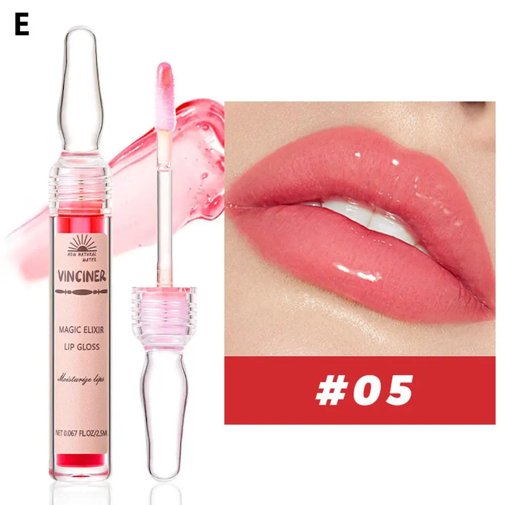 6 สี Lip Plumping GLOSS Instant Lip Plumper Extreme Serum เซ็กซี่ Volume อวบผลิตภัณฑ์ริมฝีปากเกาหลี Moisturizing แต่งหน้า Oi N0P9