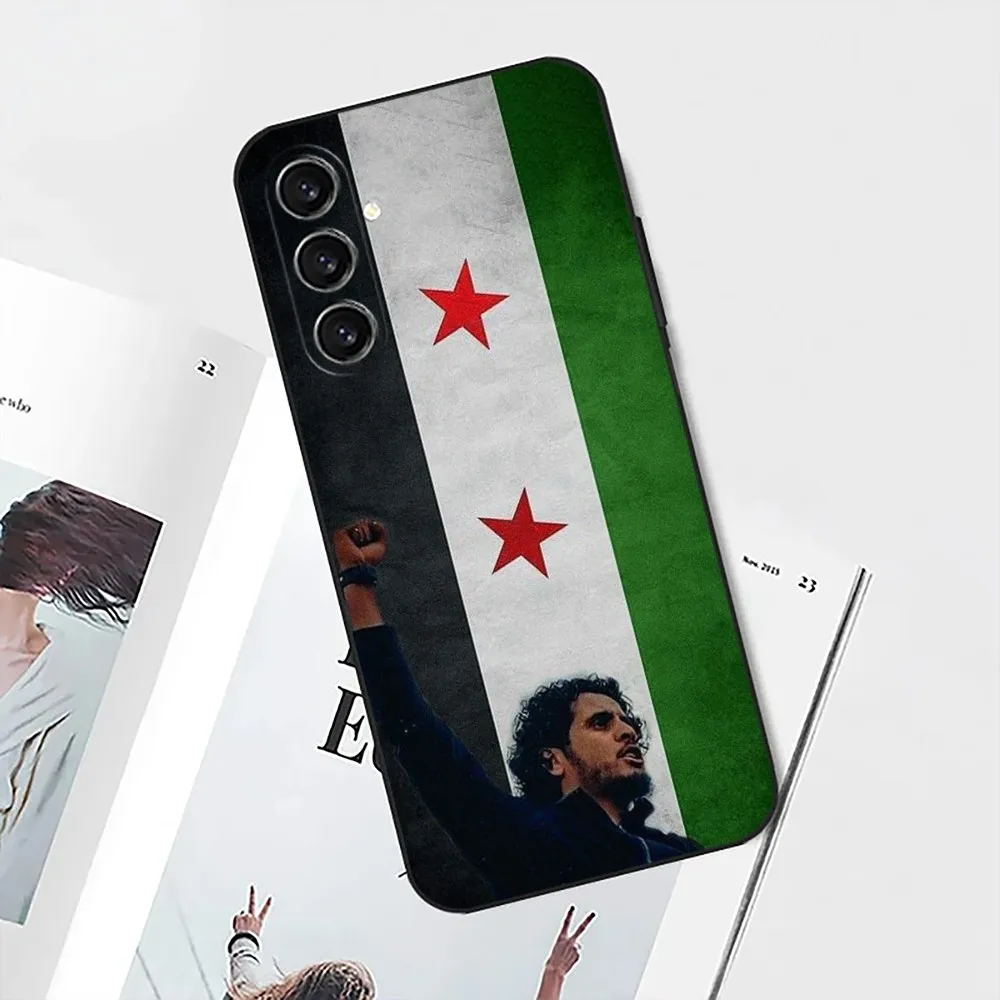 Syria Flag Phone Case For Samsung Galaxy A13,21s,22,31,32,52,53,71,80,91 Black Soft Cover