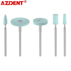 AZDENT Dental Lab Polisher Ceramiczna diamentowa głowica szlifierska Cyrkonia Polerka porcelanowa 2,35 mm Szybkie polerowanie