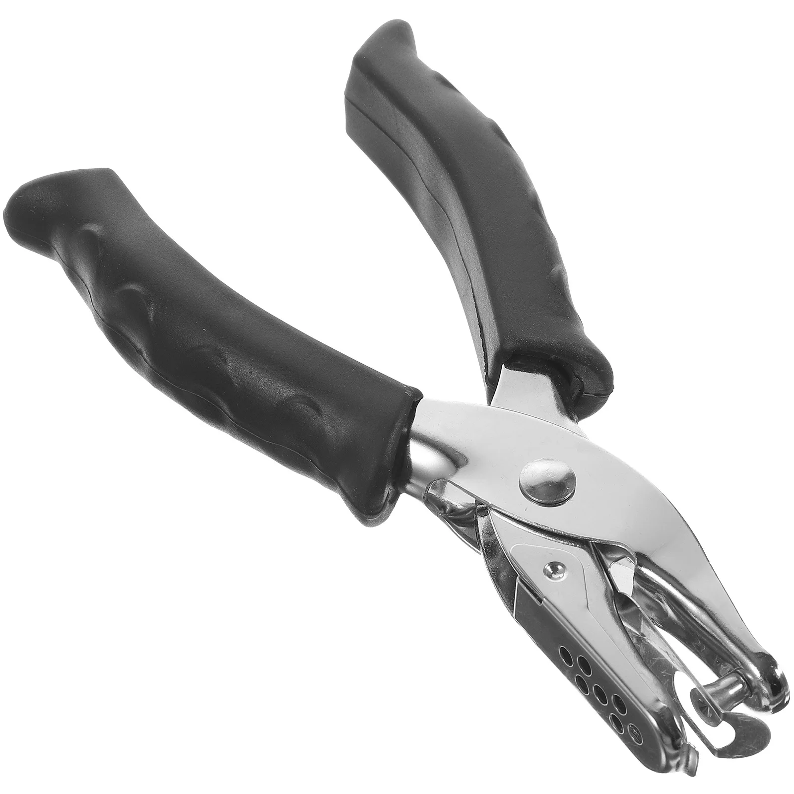 Portable Manual Hole Puncher for Paper Card Stock Thin Metal Multi-Function Office School Craft DIY Projects Hole