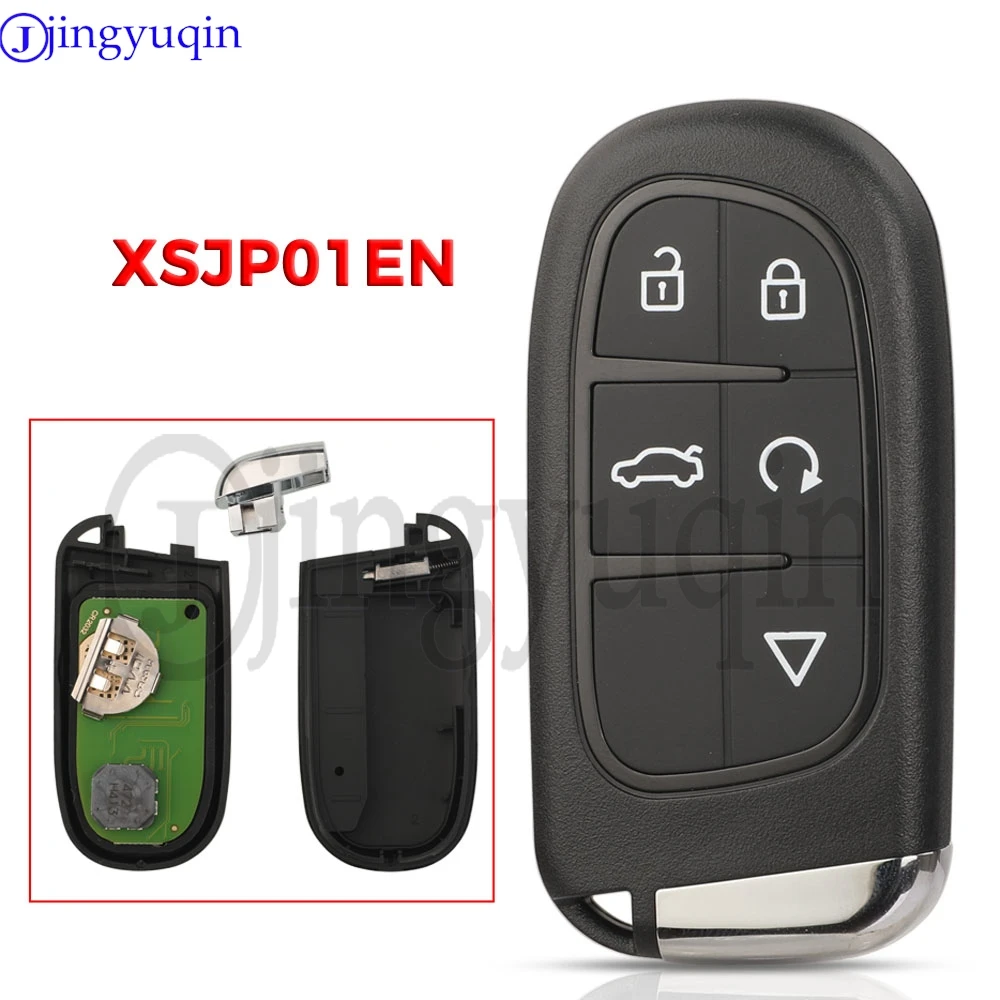 

jingyuqin 5 Buttons Xhorse VVDI XSJP01EN TOY.T XM38 Series Smart Remote Key Tool For Jeep Type Design Universal Car Key Fob