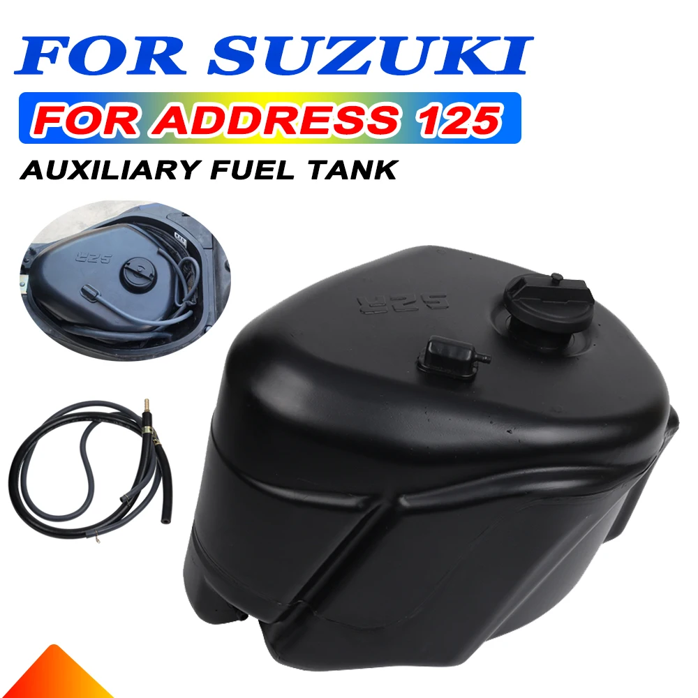 

For SUZUKI 125 Address 125 Address125 12L Auxiliary Fuel Tank Gas GASOLINE Tank Increase Oil Storage Capacity Extend Mileage