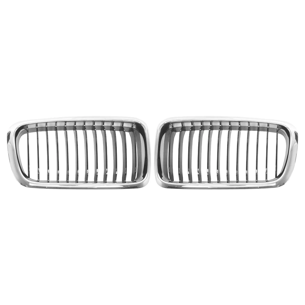 For BMW 7 Series E38 1994-2001 728 735i 730i 740i chrome black original car Double kidney grille Front bumper grill 51138231593