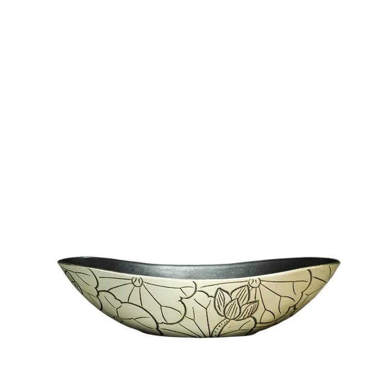 

Ceramic single basin Outdoor balcony Washbasin Hotel bathroom Washbasin Household washbasin