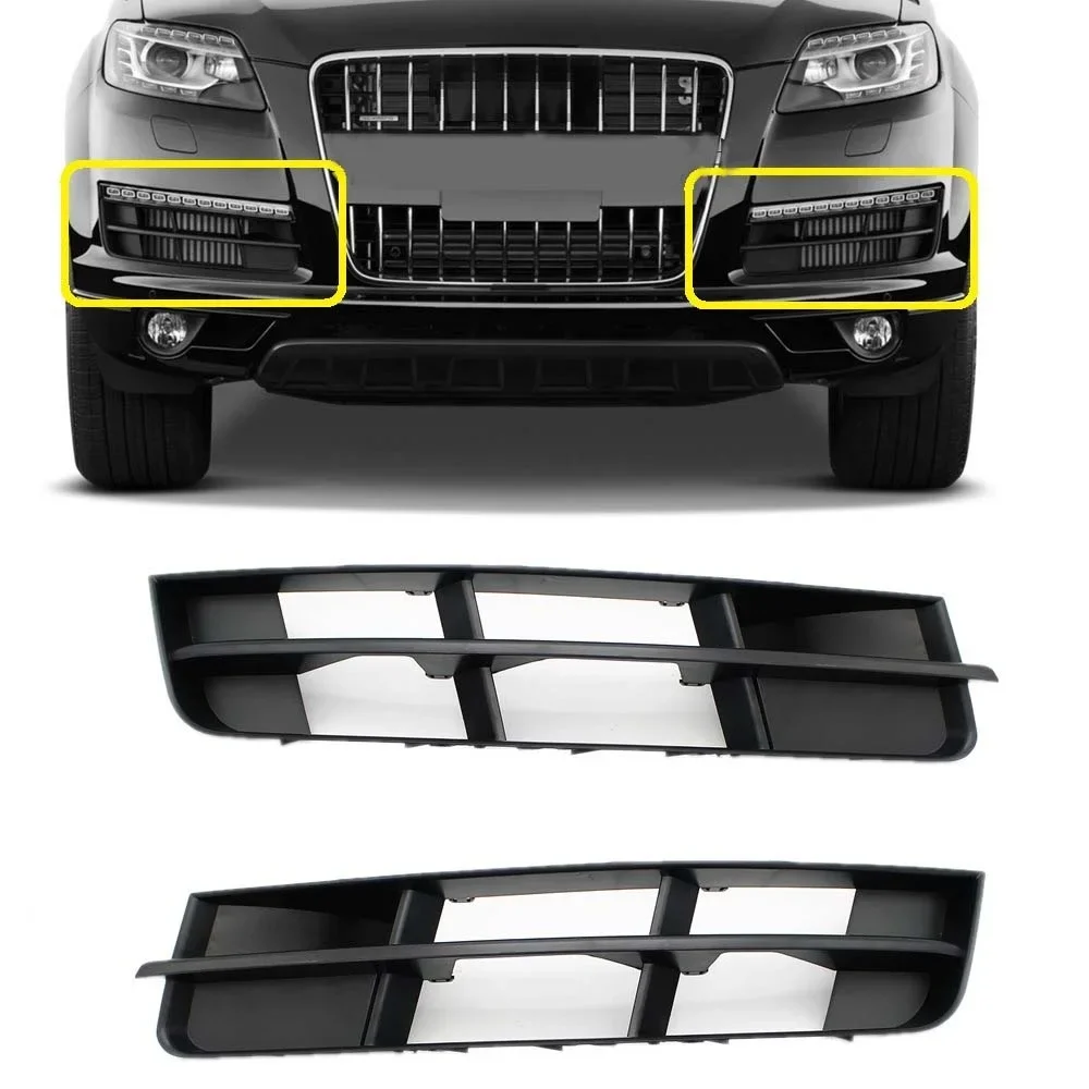 

Foglight Frame Fog Lamp Grille Cover for Audi Q7 2010 2011 2012 2013 2014 2015 Auto Parts