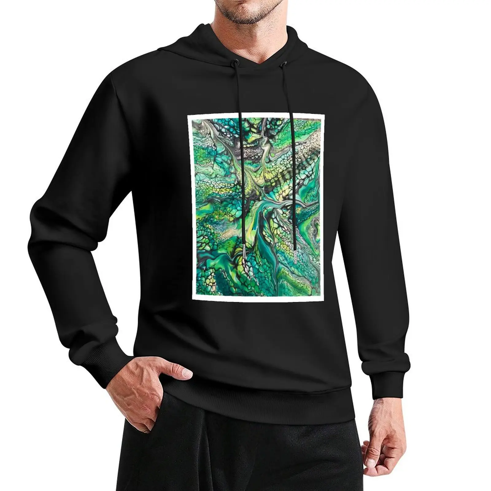 

Garden of Eden Pullover Hoodie anime clothing male clothes korean autumn clothes hoodies for men high quality