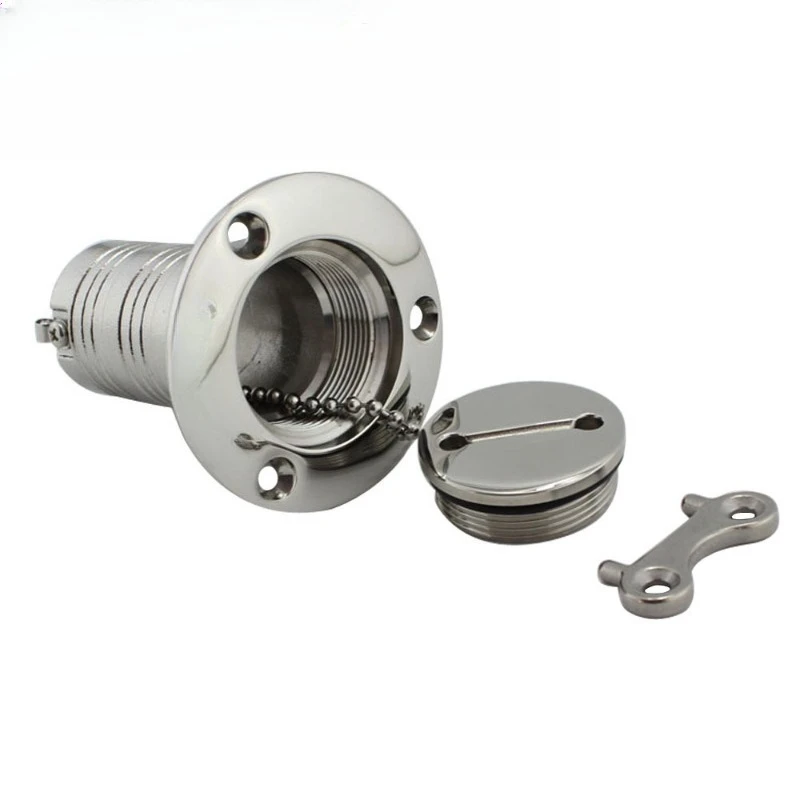 key stainless steel refueling hatch cover, oil hatch cover, yacht fuel tank body, oil injection port