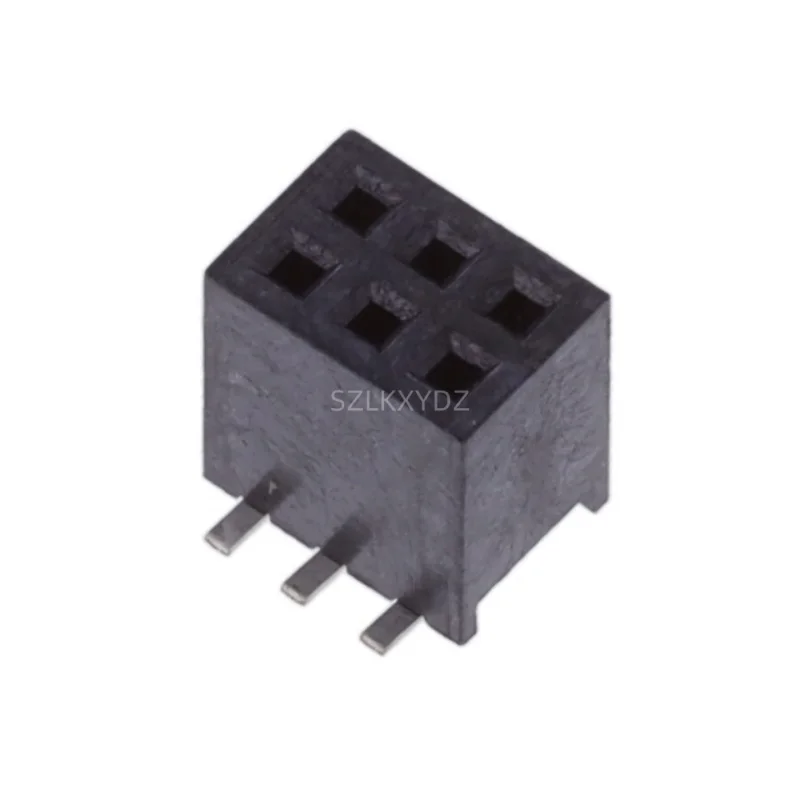 

10 шт./лот 20021321 -00006C4LF P=1,27 мм CONN RCPT 6POS 0,05 GOLD SMD
