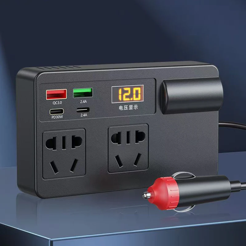 Car Inverter 200W D… - image