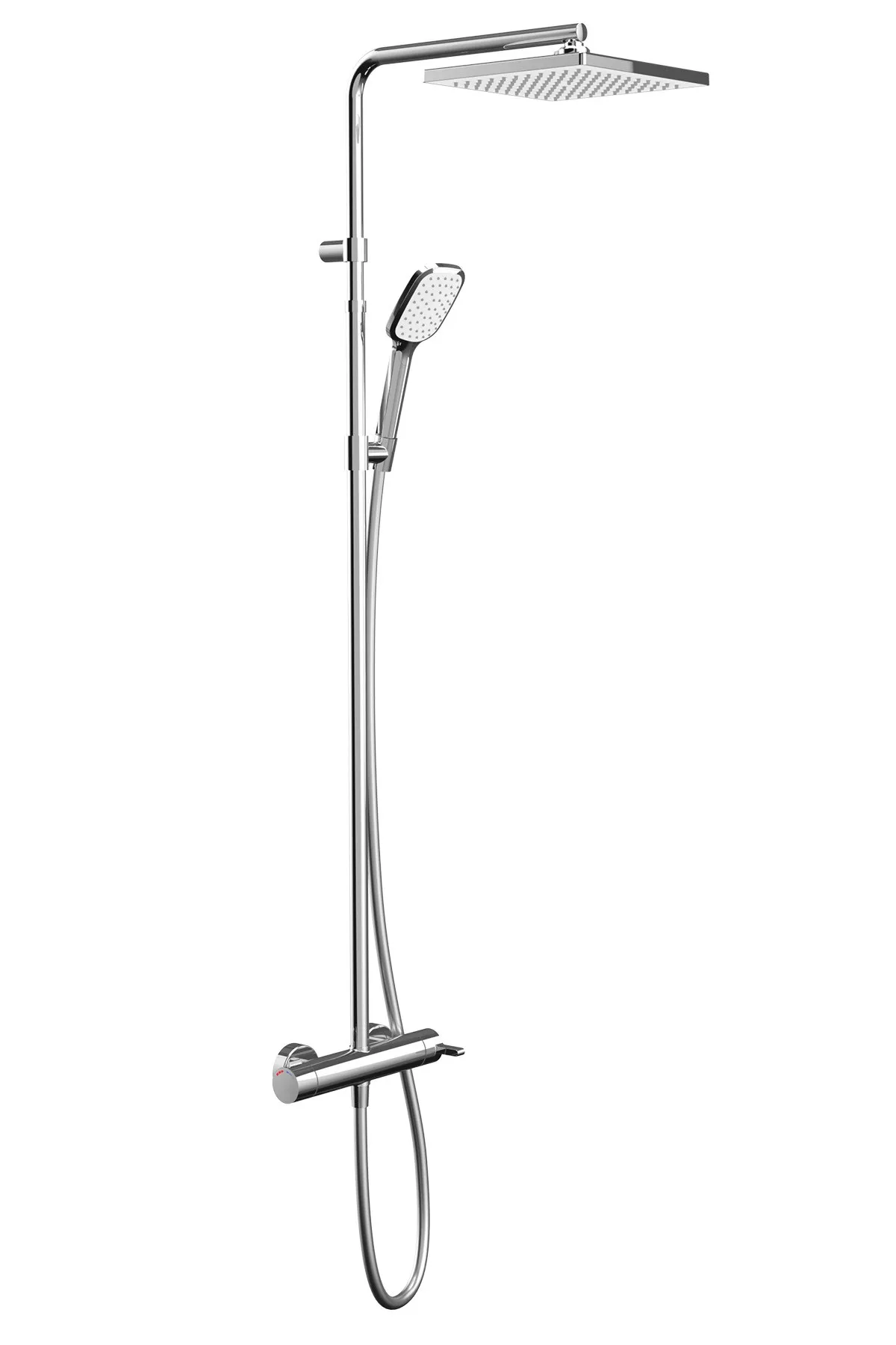 Teska Devon Mix square two way shower column