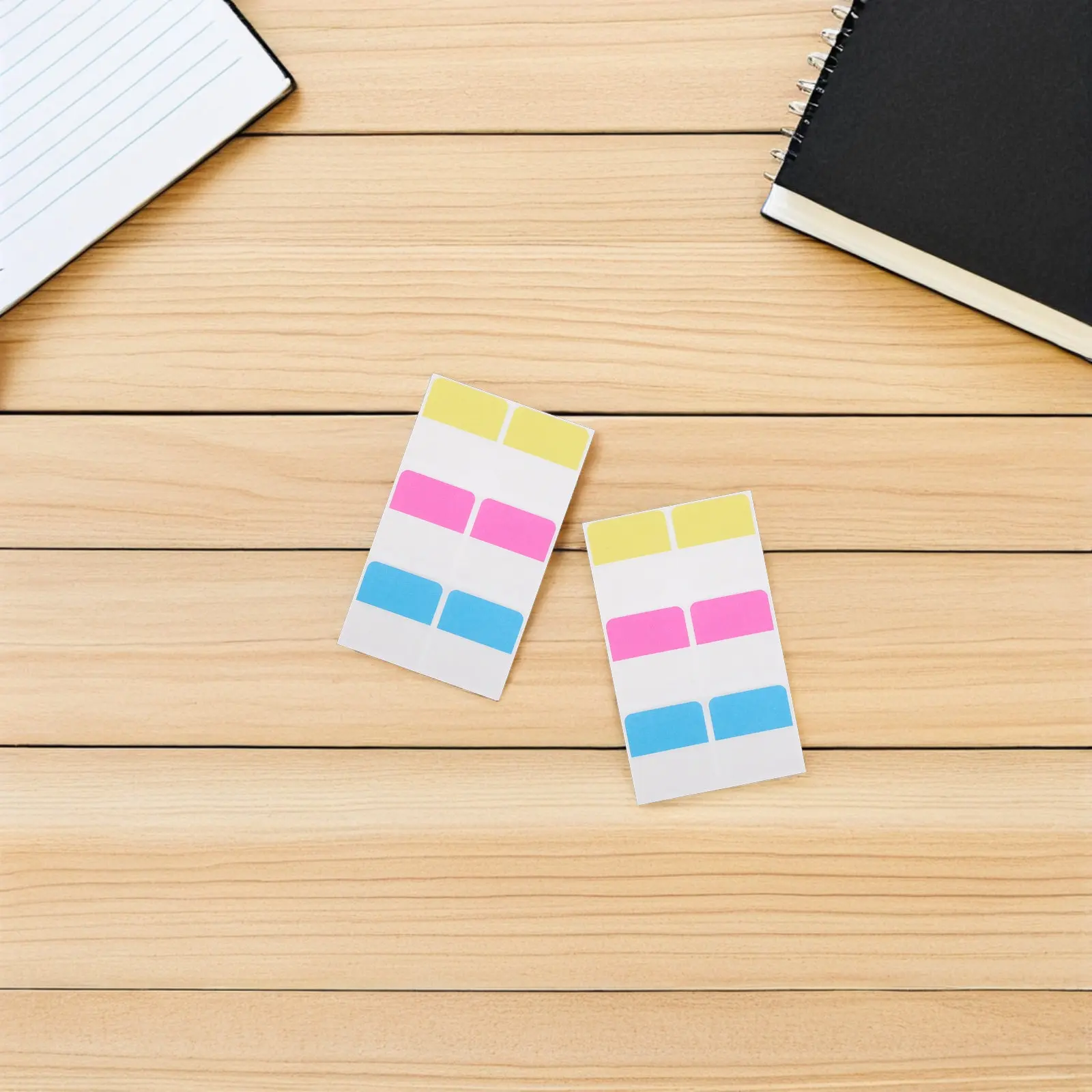60Pcs File Index Tabs Sticky Writable Book Markers Page Markers Labels Notebook Classification Flags for Document Filing