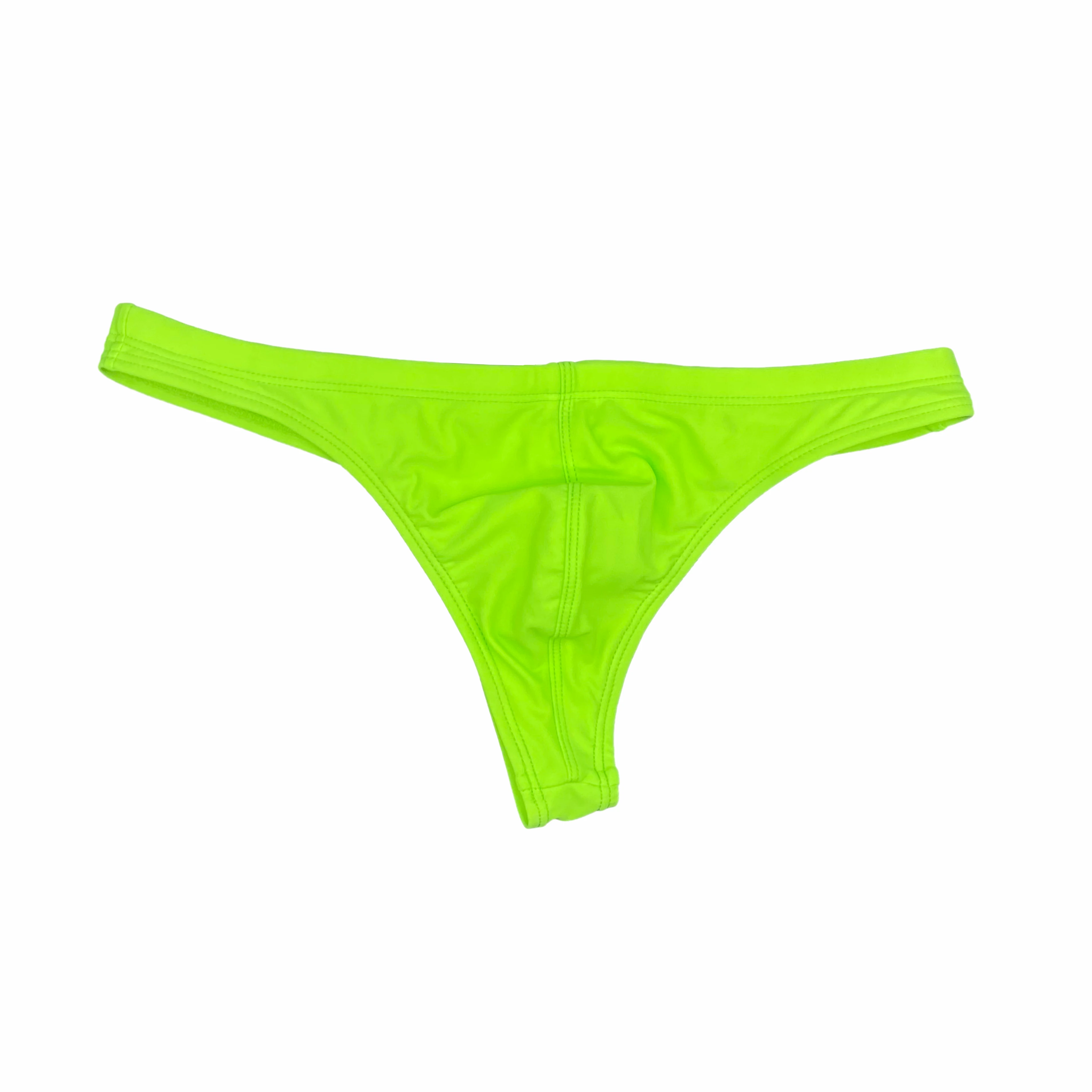 Bañador Sexy con Tanga para hombre, Mini Bikini con Tanga, traje de baño corto, ropa interior con parte trasera en T