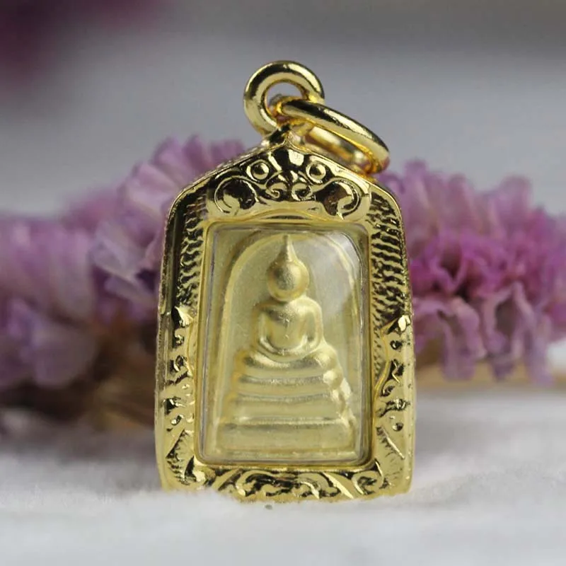 GOOD Amulet  2023 Asia Thailand temple Buddhism CHONG DI FO Omnipotent Buddha Small Pendant safety healthy Exorcism talisman