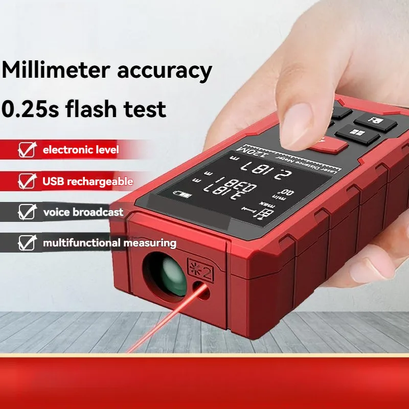 Laser level, high-precision handheld infrared automatic level, construction tool equipment, green light professional measuring i