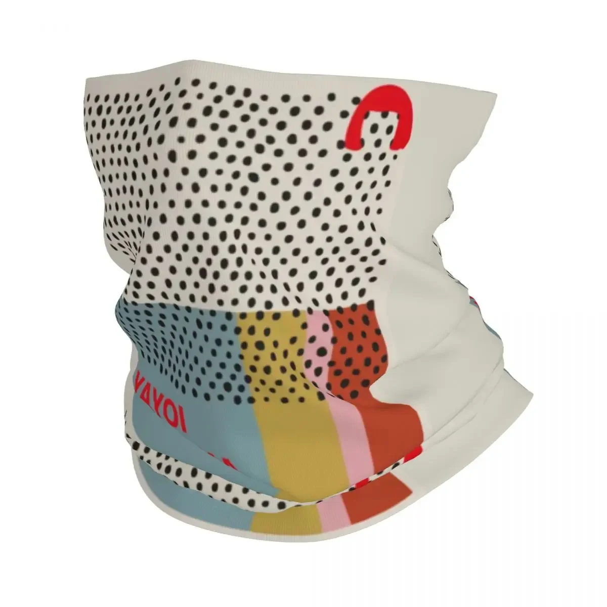 Yayoi Kusama Infinity Dots Bandana Neck Gaiter Windproof Face Scarf Cover Men Women Headwear Tube Balaclava