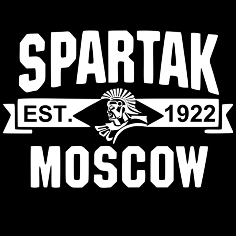 YUIN Funny Spartak Moscow Car Sticker Personality Cars Accessory PVC Body Window Decoration Decal Waterproof Anti-UV Stickers