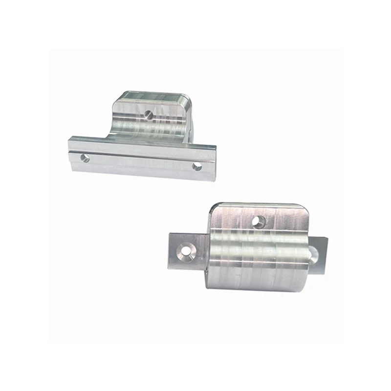 Soporte de eje de aleación de titanio y aluminio mecanizado de precisión CNC personalizado para procesamiento de torno grande piezas mecánicas de alta precisión