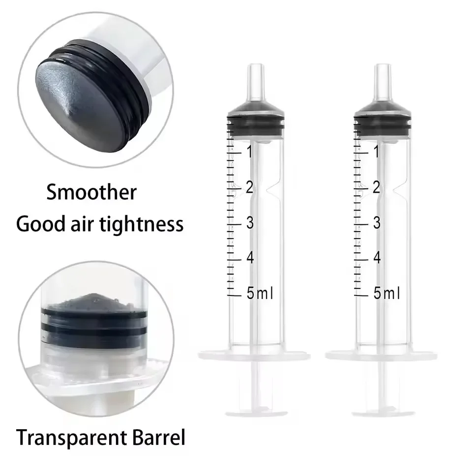 

high-quality Sterile disposable Flat mouth packaging 5ml 10ml syringe PP Syringe sterile Needle Dispense Needles For Liquid