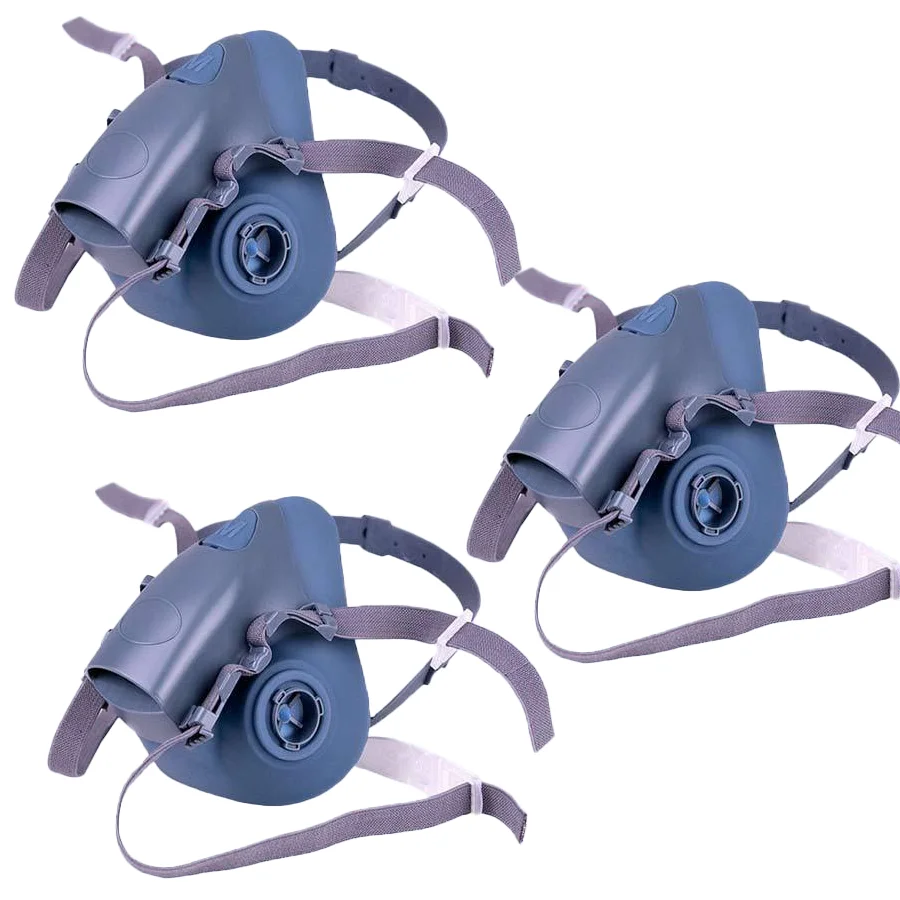 

Модель Comfort & Fit: 7502 Пылезащитная полумаска, силиконовая посадка, многоразовая с хлопковым фильтром, промышленная пылезащита