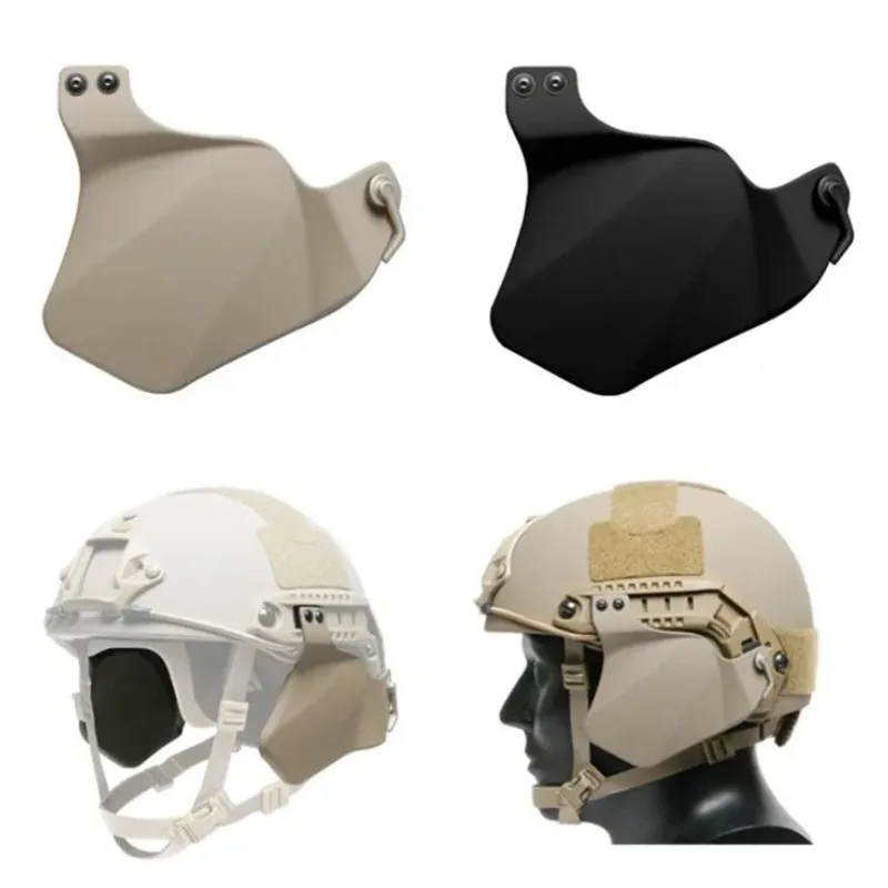 Tactical Airsoft Helmet Side Cover Ear Protection Cover Helmet Earmuffs For FAST MICH ACH Helmet Accessories