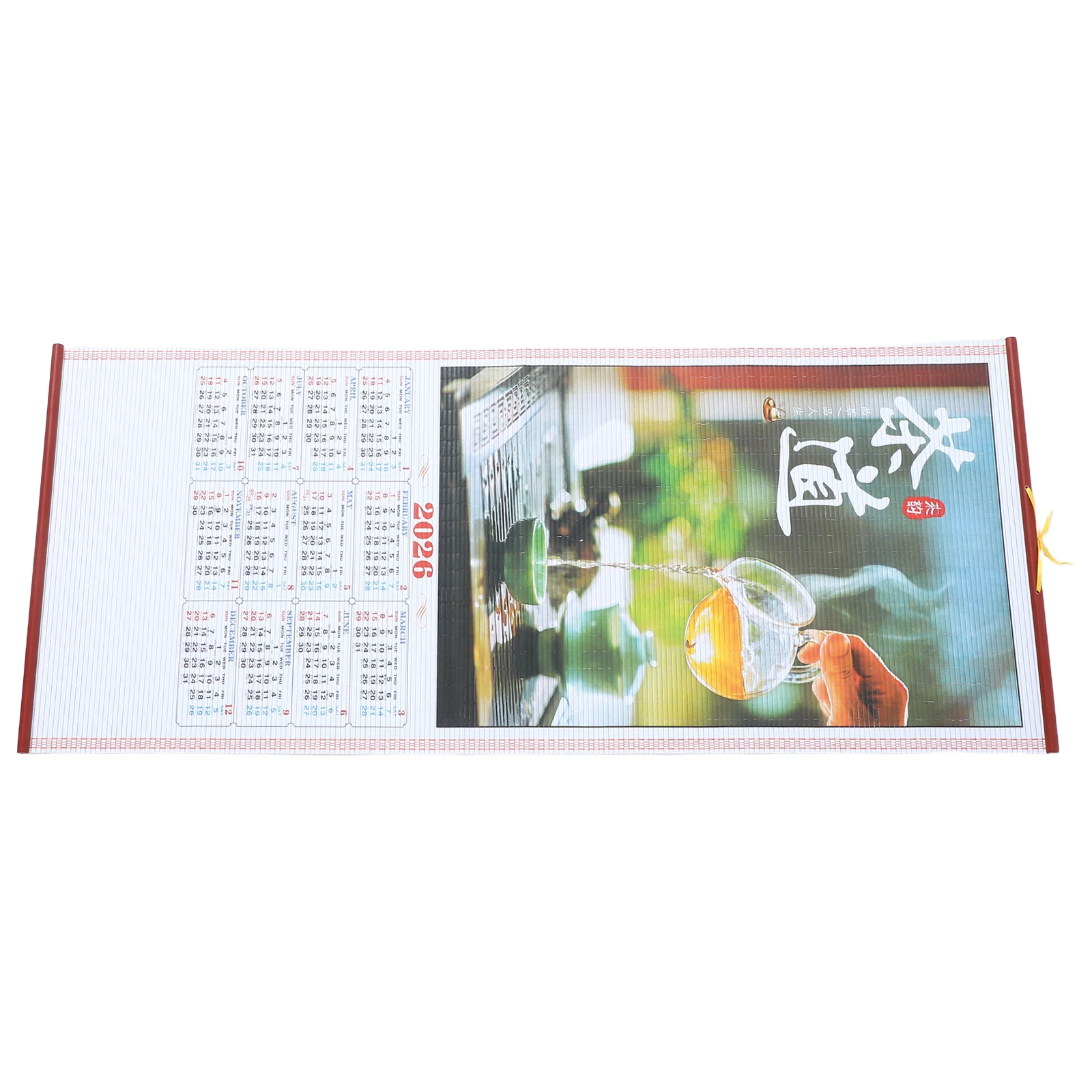 

Lunar Calendar Year of The Horse Hanging Cylinder Office Paper Chinese New Wall