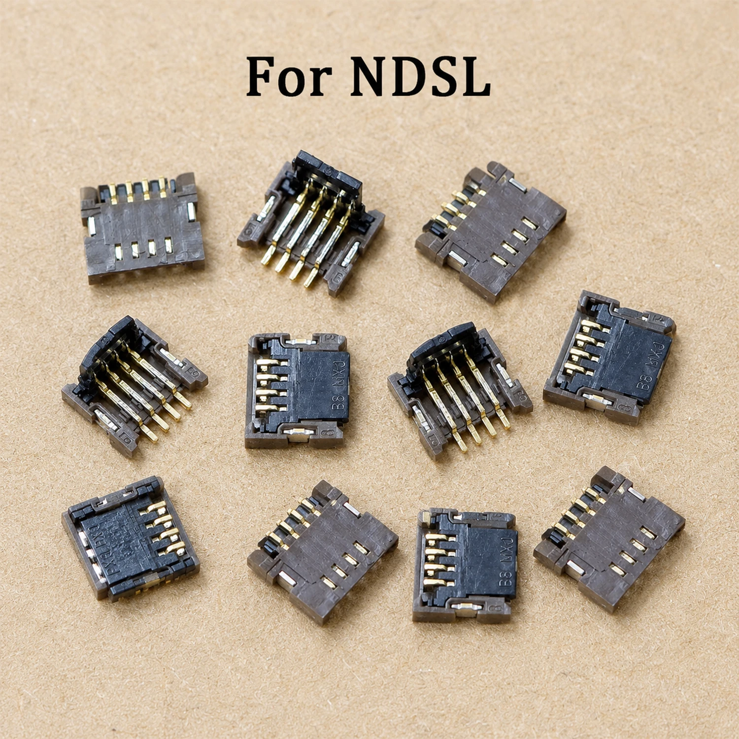 10pcs For NDSL For NDS Lite Touch Screen Ribbon Port Socket For NDSi 2DS 3DS 3DSXL LL Repair 4 Pin Connector