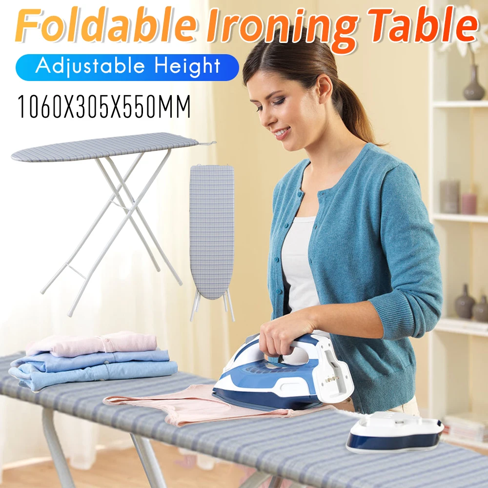 

Набор гладильных досок для матери и ребенка, расширенная ширина, регулируемая по высоте, с термостойкой крышкой для хранения прачечной в домашнем отеле ﻿