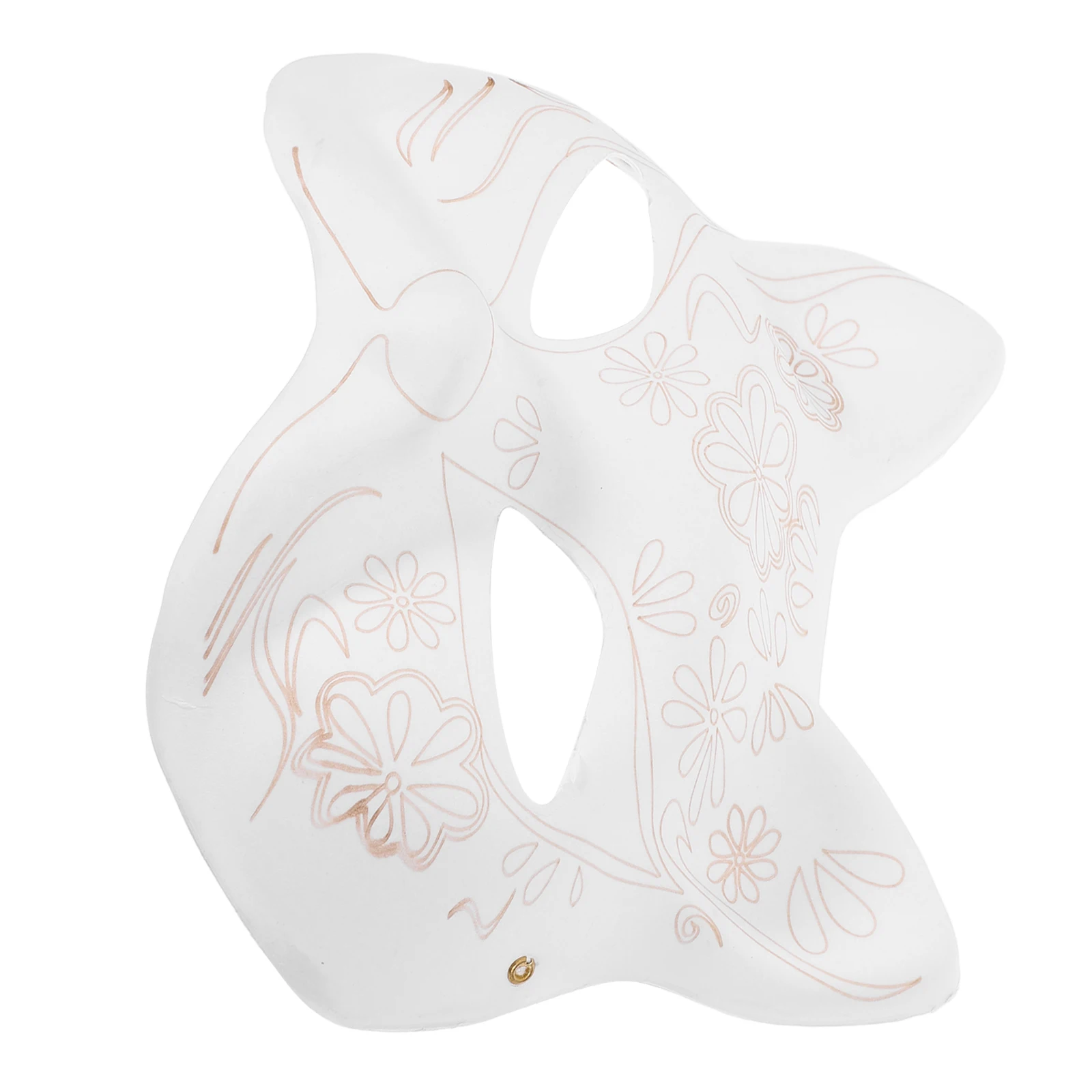 Diy White Paper Unpainted Blank For Wedding Masquerade Halloween Carnival Costume Crafts Eye Mask Cosplay Diy Gifts