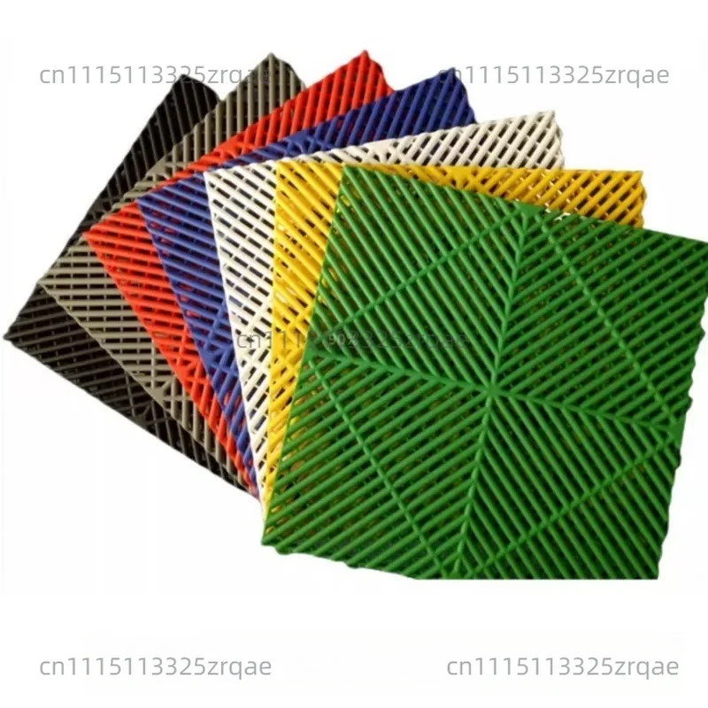 Factory Direct Sale Plastic Flooring Interlocking Garage Floor Tiles for Garage Garage Detailing Floor Tiles